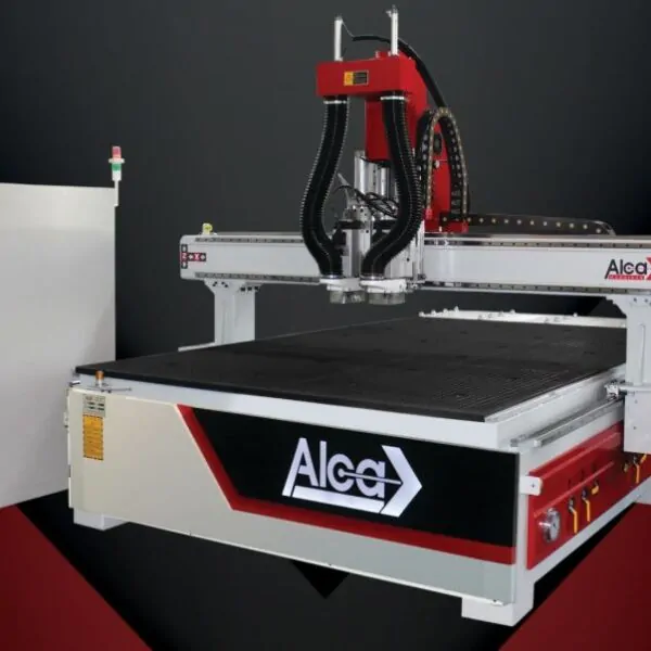 Router CNC Modelo AL- 2030 DS, 02 Spindles, 380 Volts, Marca Alca